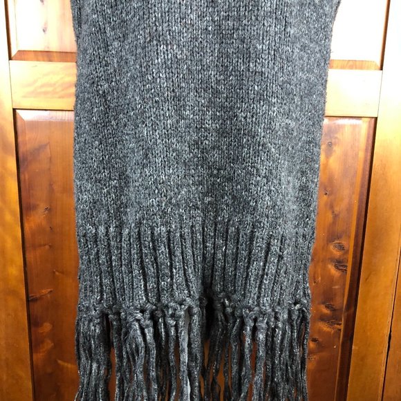 ❤️CABI COZY CHUNKY LONGLINE KNIT FRINGE OVERSIZED SWEATER VEST Timeless Cozy - Picture 9 of 12